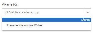 Markera en eller flera frånvarande elever genom att klicka i checkboxen till höger om elevens namn. För att markera flera elever, scrolla nedåt på sidan. Välj eventuellt frånvaroanledning.