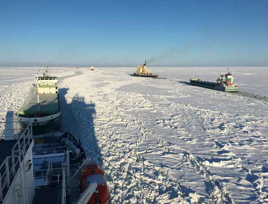 2018 2019 Talvi Vinter Wintern Suomen talvimerenkulku Finlands vintersjöfart Finland s Winter Navigation Ohjeita