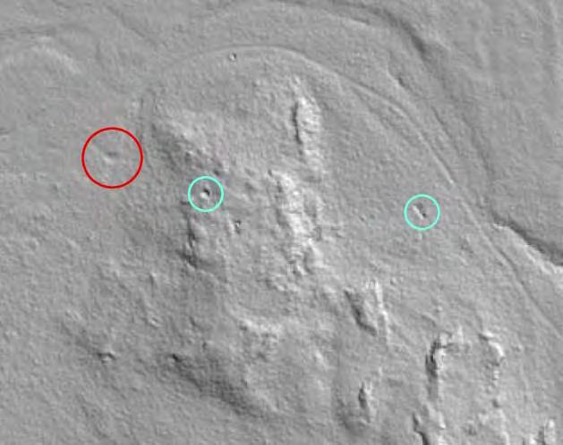 ett område öster om Bygdeträsket 15 x 10 km (Ö-V) erhållits från Skogsstyrelsens GIS avdelning. Bilderna genomsöktes efter strukturer som kunde vara forn- och kulturlämningar.