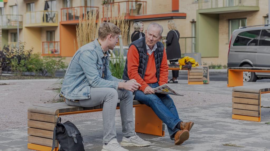 Trygg förening När du köper en bostad av Ikano Bostad startar vi bostadsrättsföreningen och följer den under det första året.