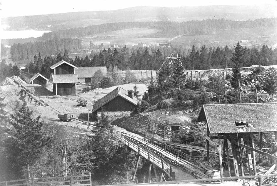 Vad har man gjort inom gruvuppdraget? Malmbanan i västmanländska Stripa, en av noderna i Planering av interpretation, på 1870-talet. Foto: August Wahlström/Jernkontorets bildbank.