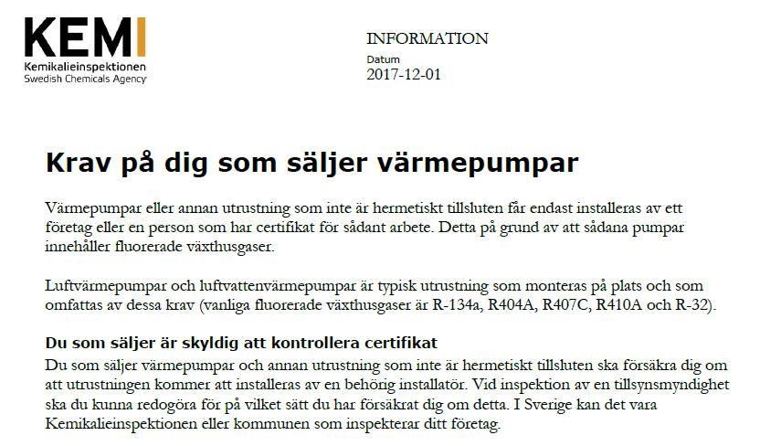 System fyllda med