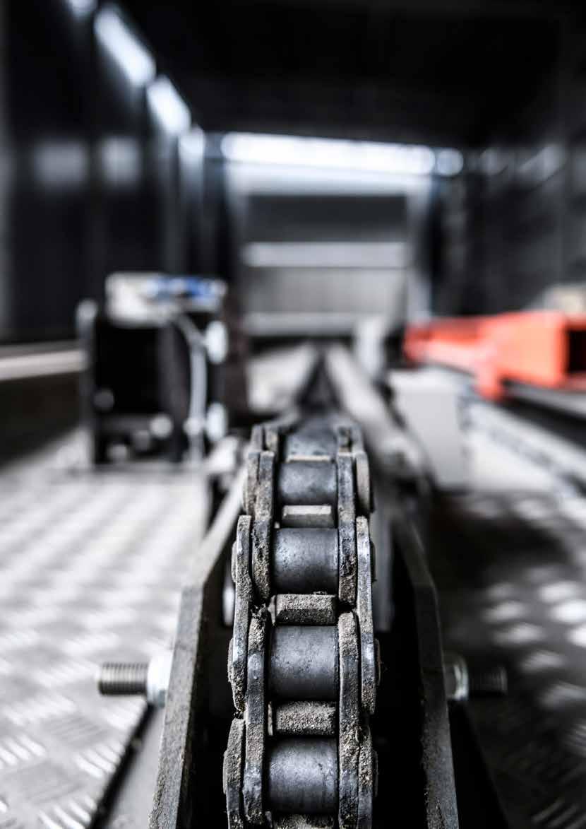 3 Matning Valutecs patenterade helautomatiska matningssystem baseras på stabila virkesvagnar och ett väl