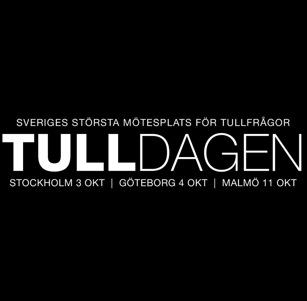 Nya tullkodexen vad händer nu?