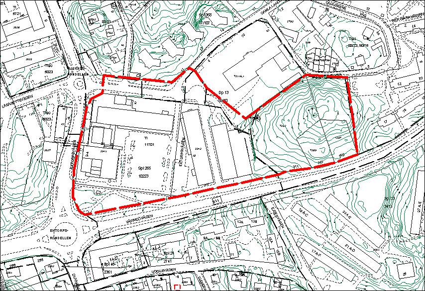 Nacka kommun 2 (5) Bakgrund Mellan ca 1890-1930 etablerades ett antal företag i Ektorp. Korsningen Ektorpsvägen- Gamla Landsvägen blev efter hand något av ett litet centrum med olika butiker.