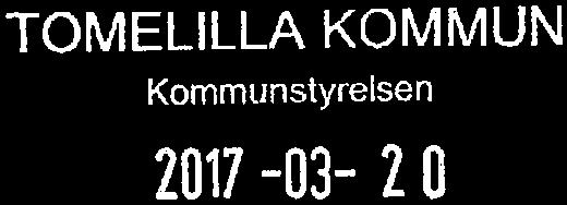 TOMELILLA KOMMUN Kmmuntyreen 2017-03- 2 0 Diarienr ME ANE Häehm 2017-03-17 Ti kmmunfumäktige.