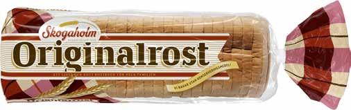 21 10: Rosbröd Vaniljyoghur Gräddfil Skogaholm, gäller Originalros, Fiberros, 1kg Garan, flera sorer, 2,6 %
