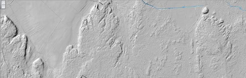 Klintebys stenbrott Planerat stenbrott Snögrinde stenbrott Planerat stenbrott Stormyr Figur 5: Terrängskuggning av befintliga och planerat stenbrott som tydligt visar att planerad verksamhet ligger