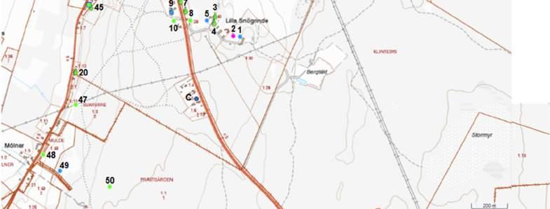 Det innebär att kvaliteten på informationen varierar och ofta finns mindre information vid äldre borrade brunnar. Information om geologi saknas ofta och kan vara tveksam.