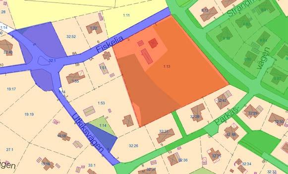 Konsekvenser Hushållning med mark- och vattenområden m.m. Planförslaget innebär effektivt nyttjande av mark då utbyggnad sker inom en befintlig tätort på mark ianspråkstagen för bostadändamål.
