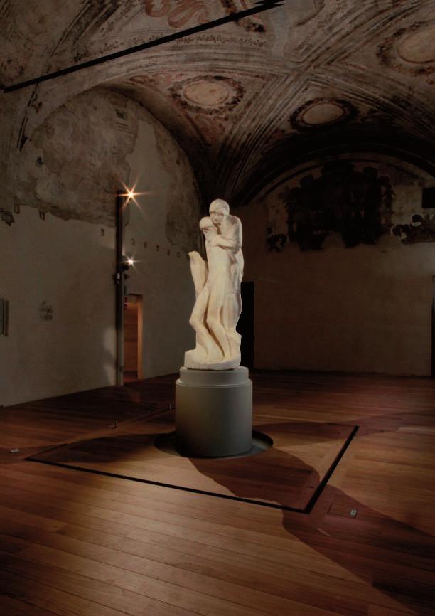 Referens: Gammal mästare i nytt ljus Arkitekt: Michele de Lucchi Museo della Pietà I Museo della Pietà i Milano finns Michelangelos sista ofullbordade mästerverk Pietà Rondanini.