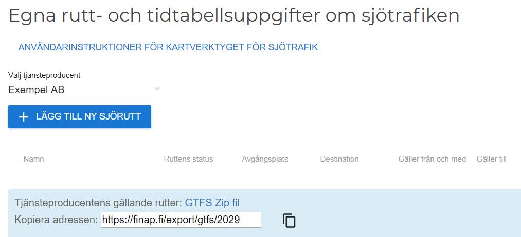 Instruktion 3 (14) Då öppnas vyn som visas på