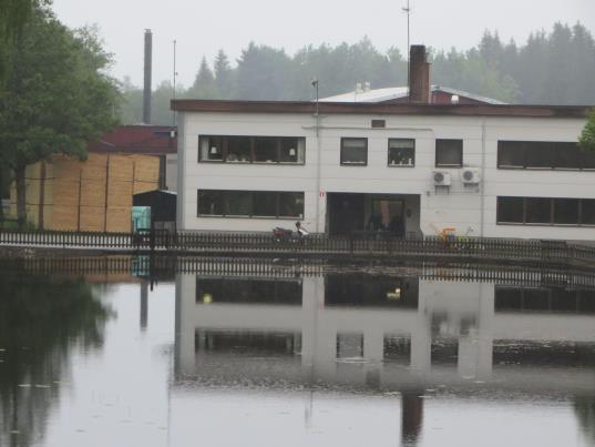 Den gamla vägsträckningen,