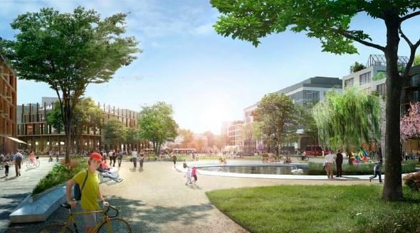 Sida 12 (20) För parkerna, torget och badet kommer dialog om utformningen att hållas under samrådet för detaljplanen.