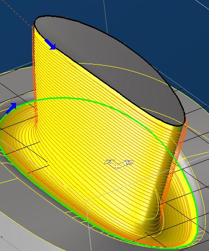 pdf 5 AXIS PORTFRÄS Nya finesser i portfräsmodulen: Möjlighet att begränsa utkodning till 4- axlig kod har adderats, användbar för maskiner som