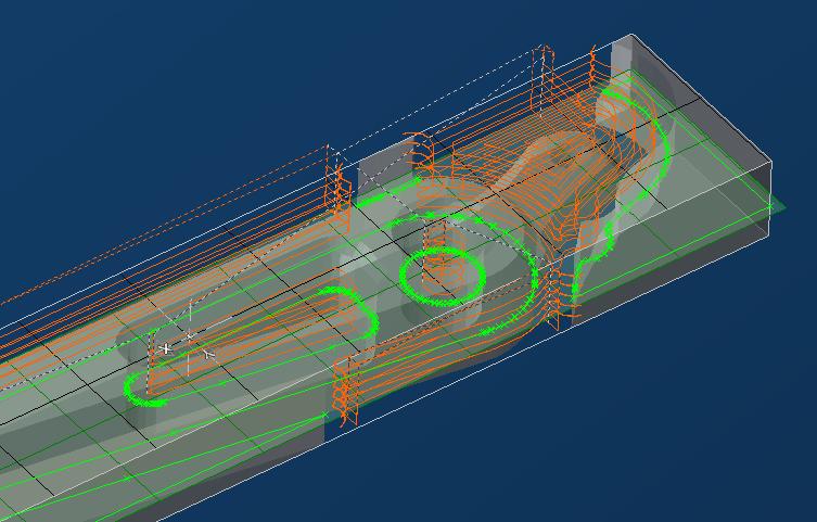 UTÖKAT STÖD FÖR STL STL modeller kan bearbetas även med 2.5D funktionerna (konturfräs/fickfräs).