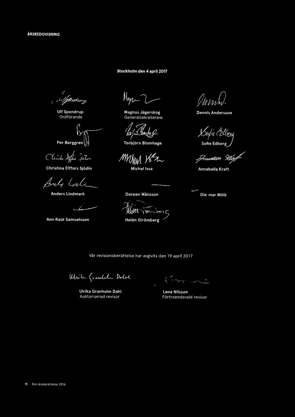 /~~~'~/~/J/,/~ y~' "'^~ rl/v Christina Elffors Sjödin Michel Issa ~~~ ~%~~ Anders Lindmark Doreen Månsson Annabella Kraft Die~mar Mölk / ` `~.