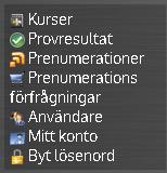 8. Inställningar Här får du som lärare en övergripande