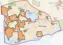 5. Områdesvisa rekommendationer F6: VITSIPPAN NORRA DELEN : Kuperad skogsbevuxen naturmark F11: KV VÅREN : Plan naturmark. 5.