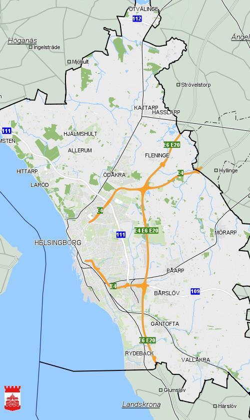 Området möjliggör för cirka 600 700 bostäder enligt detaljplanens