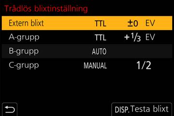 Stabilisator, zoom och blixt Förberedelser Ansluta en blixt (tillval) till denna enhet.