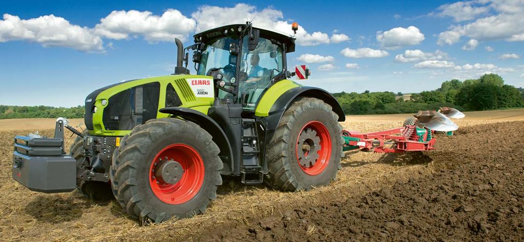 Enorm dragförmåga. Konstruktion Rådfråga din CLAAS-partner. Utöver de belastningsalternativ som finns tillgängliga från fabrik erbjuds ytterligare alternativ. Väldigt väl avvägd.