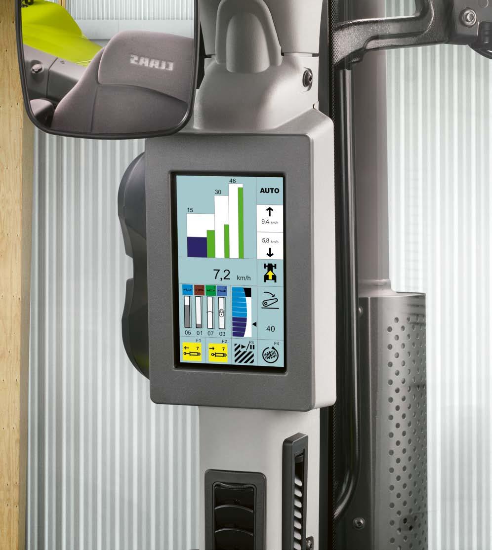 Välinformerad. CLAAS INFORMATION SYSTEM (CIS). CIS+-utrustning CIS. Total överblick.