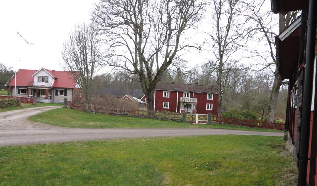 Vid Västra Klippingsbo gamla hustomt ligger idag