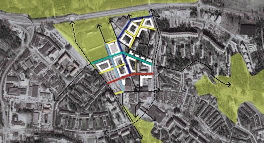 28 OFFENTLIGA MILJÖER NACKARESERVATET OFFENTLIGA MILJÖER 29 TYRESÖVÄGEN Trafikhierarik 1 Gående och cyklande 2 Kollektivtrafik 3 Gemensamma färdsätt 4 Egen bil GATURUM BJÖRKBACKSVÄGEN TYRESÖVALLEN