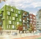 Generellt utgår bebyggelsens skala från en sammanhåller femvåningsstruktur.
