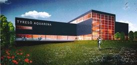 Tyresö centrum med omnejd.