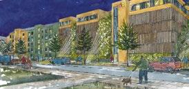 Anläggandet av Bollmora Allé, en ny infart till Tyresö Centrum Avsmalning av Tyresövägen mellan Bollmora Allé och Bollmoravägen Byggnation av ca 150 bostäder i Tyresö View och arkhusen Anläggandet av