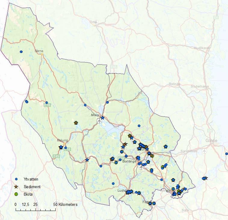 Miljögiftsprovtagning Dalarna