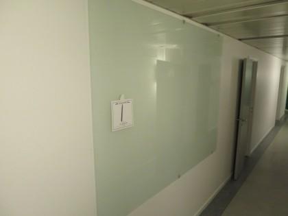 Whiteboard i glas 2 x 1,5m