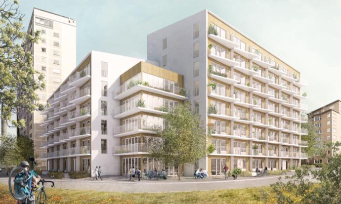 Projektportföljen Vackra vägen, 90 lägenheter i Sundbyberg Förvärv av