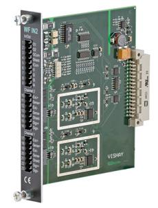 5V DC 3,9 khz, 16 000000 enheter (24 bitar) +/- 7 mv/v 2,3 300 avläsningar per sekund WF IN har 1 Vägnings/Kraftmätningskanal WF IN2 har 2