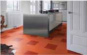 ÖVERSIKT VÅRA OLIKA LINOLEUMALTERNATIV Produkt Marmoleum Click rutor Marmoleum Click paneler Marmoleum Dual Marmoleum Format 30 x 30 cm 90 x 30 cm 33 x 33 cm 200 cm bredd Tjocklek 9,8 mm 9,8 mm 2,5