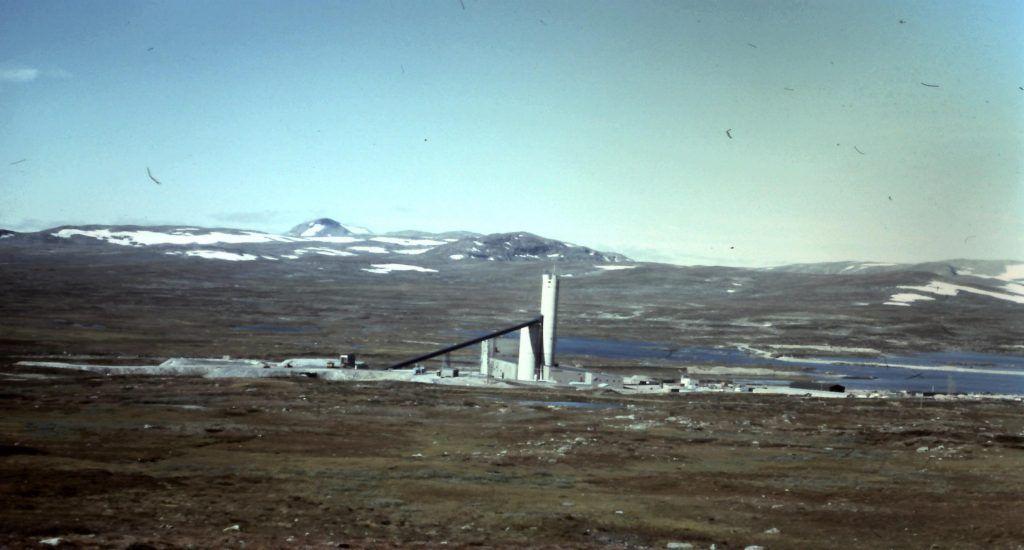 Fyndigheten upptäcktes 1918 av Sveriges Geologiska Undersökning (SGU).