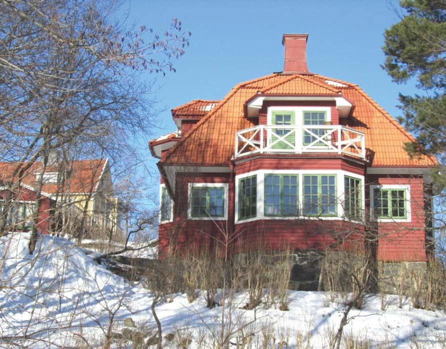 267 PROGRAM FÖR PLANIAOMRÅDET VÄSTRA SICKLAÖN, NACKA KOMMUN PROGRAMFÖRSLAGET Villa Tomtebo (foto: Johan