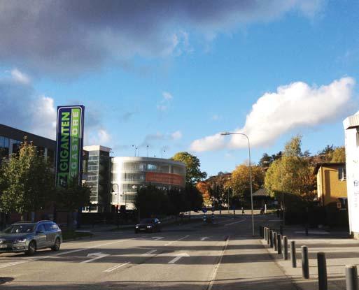 278 PROGRAMFÖRSLAGET PROGRAM FÖR PLANIAOMRÅDET VÄSTRA SICKLAÖN, NACKA KOMMUN Planiavägen idag Tunnelundergången under Saltsjöbanan idag.
