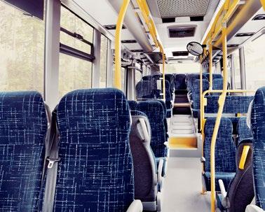 Volvo 8900 är utrustad med lågentré, nigningsfunktion och en interiör utformad för ett snabbt passagerarflöde. Det finns också en ramp som underlättar för funktionsnedsatta passagerare. Kundvård.