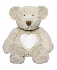 Teddy Cream Hund, stor,