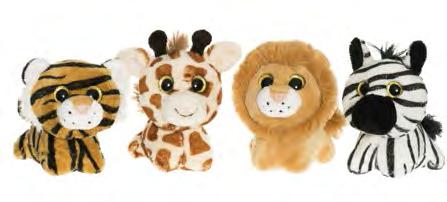 2668 Teddy Forest Beanies,  12cm,