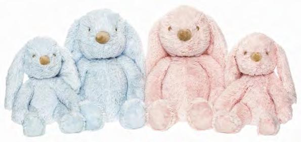 Bunnies, liten, rosa 25cm, 2560 Lolli Bunnies, stor,