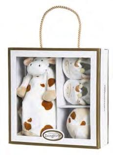 and a soft boll with a bell is included in these exclusive giftboxes.