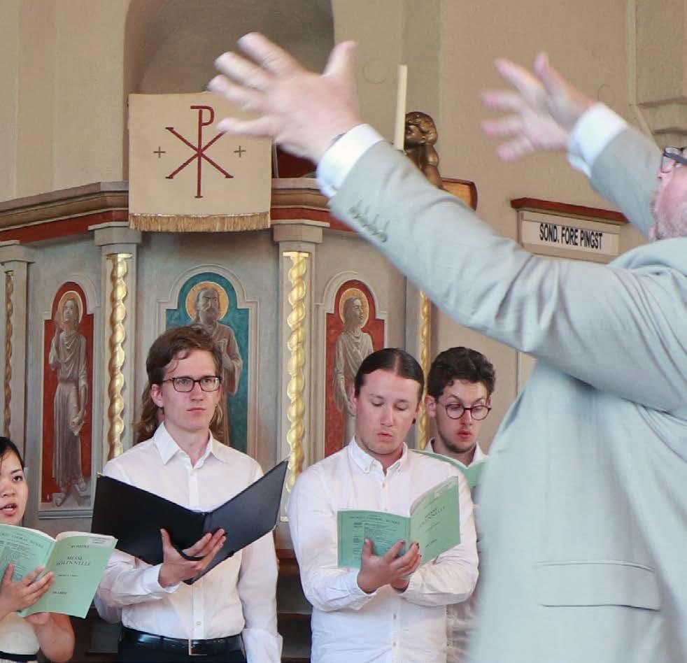 Konsert med Kävesta Folkhögskolas klassiska musiklinje Kävesta folkhögskola