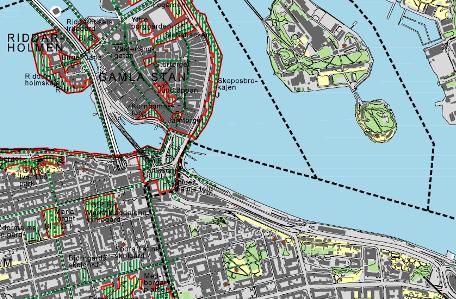 3.6.2. Bedömningsgrunder Slussen är ett riksintresse enligt 4 kap.