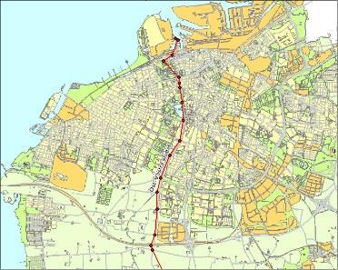 Framförallt i området Limhamn är det en stor underskattning av trafiken i modellen.