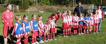 En intensiv hösttermin för F06 Vi, tjejer och tränare i F06, har haft en