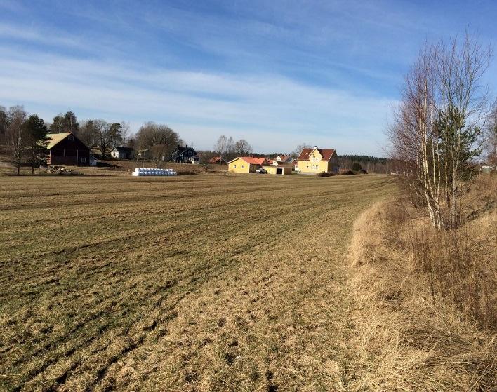 Foton Atkins 2015-03-18 Jordlager och berggrund Ytskiktet inom området utgörs av ett 0,3-0,6 m tjockt lager av mulljord/mullhaltig jord undantaget södra delen där ytskiktet utgörs av torv (delvis